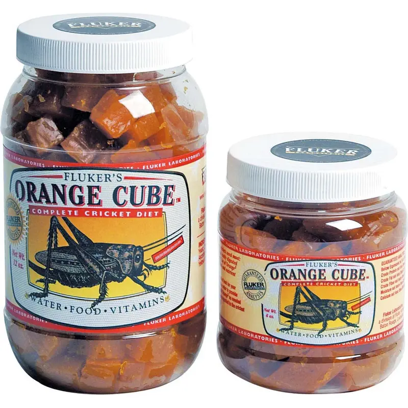 Fluker's Orange Cube Complete Cricket Diet 6 oz