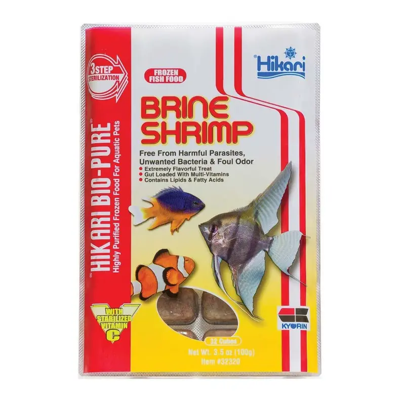 Hikari Brine Shrimp Frozen Fish Food 3.5 oz SD-5