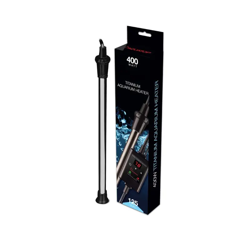 Aquatop Submersible Titanium Aquarium Heater & External Thermostat 400 Watt