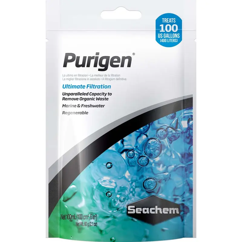 Seachem Purigen Organic Resin Filter 100 ml