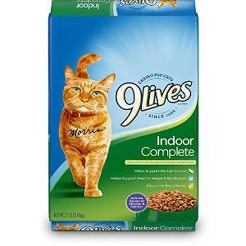 9 Lives Indoor Complete Dry Cat Food-12-lb-