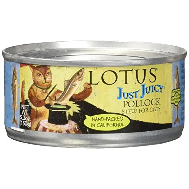 Lotus Cat Just Juicy Pollock Stew 5.3oz 