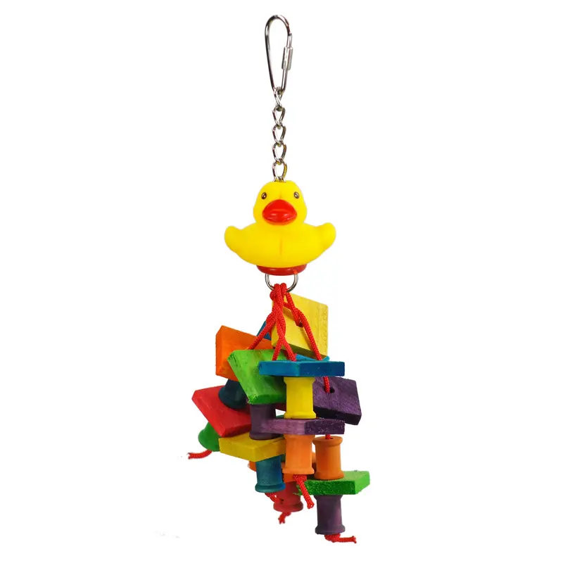 A & E Cages The Rubber Duck Monster Bird Toy
