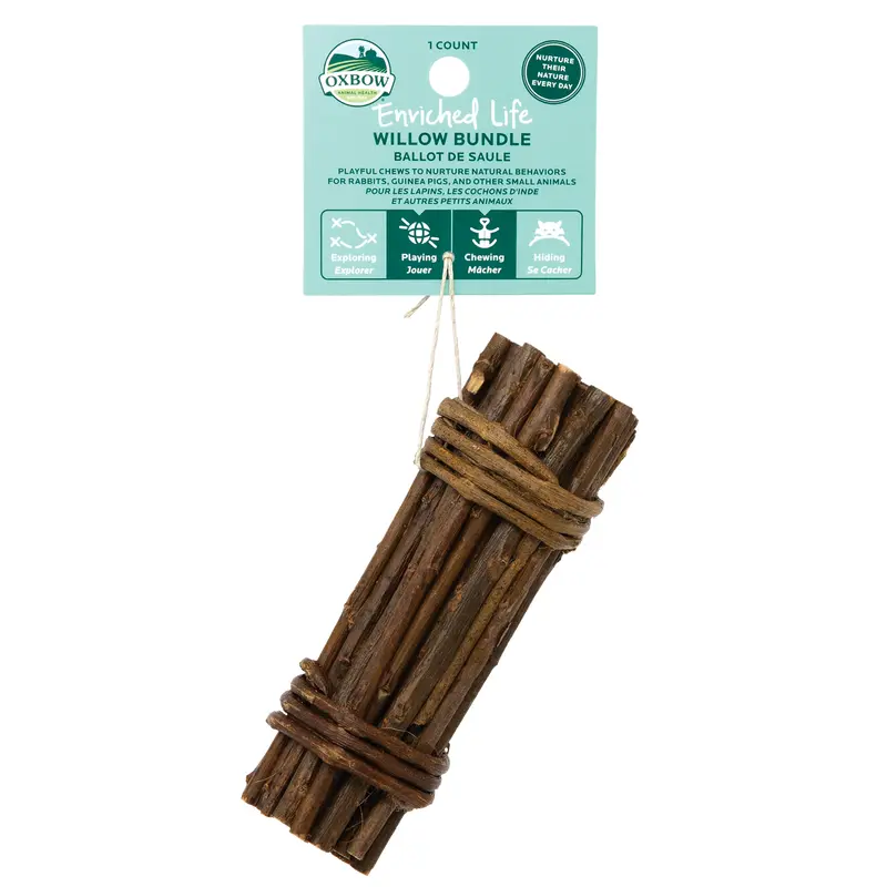 Oxbow Animal Health Enriched Life Willow Bundle Small Animal Toy One Size