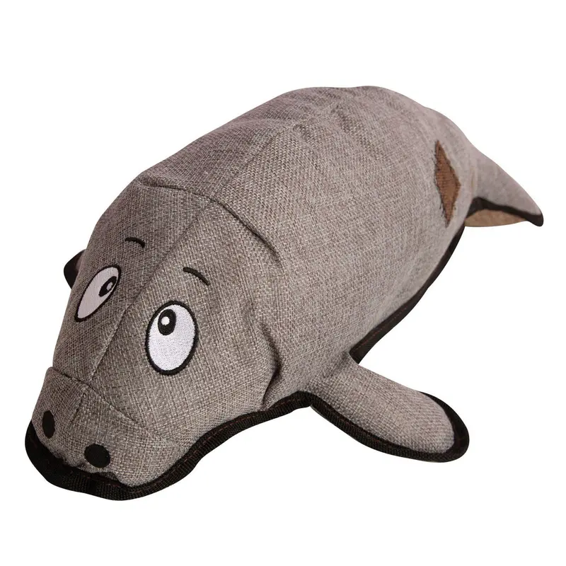 Snugarooz Murray the Manatee Grey Dog Toy - 21" 