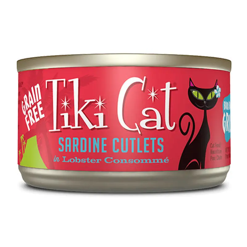 Tiki Cat Bora Bora Sardine Cutlets 6oz