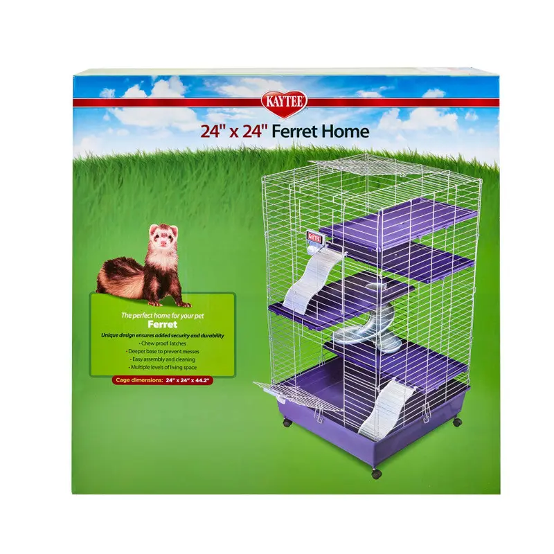 Kaytee My First Home 24 X 24 Multi Level Ferret With Casters