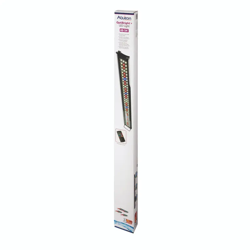 Aqueon LED OptiBright Plus + Light Fixtures 48-54 Inches (D)