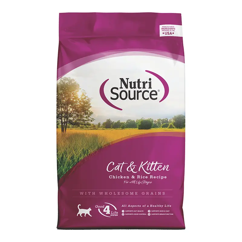 Nutrisource Chicken and Rice Cat Food 1.5lb 