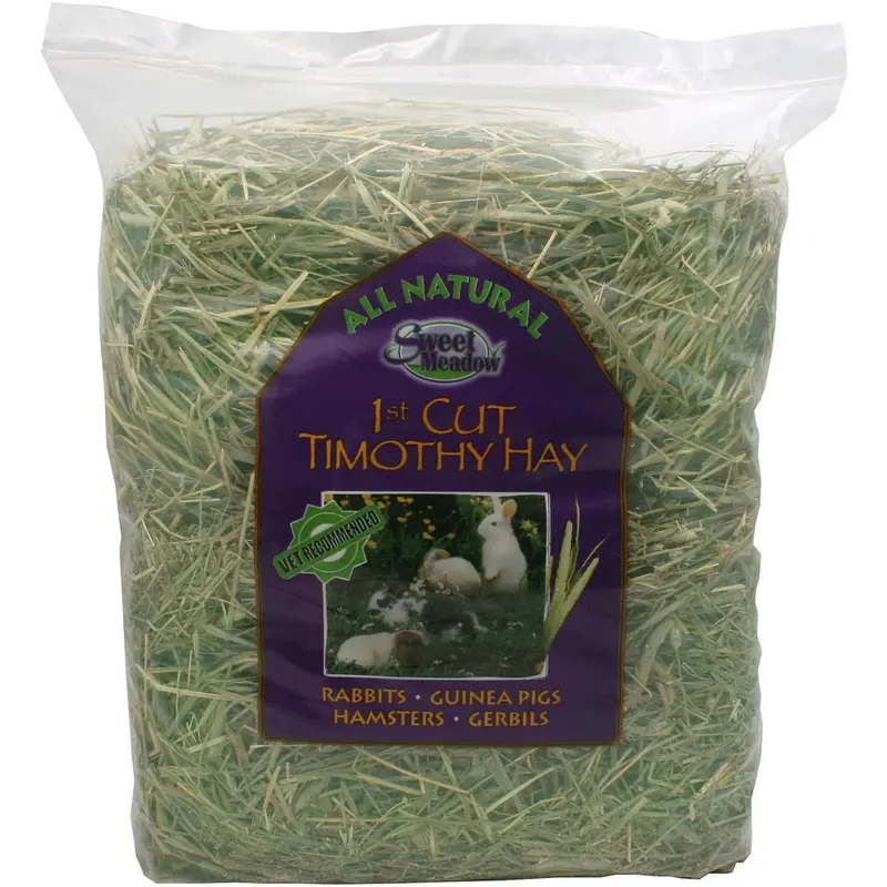 Sweet Meadow Farm 1st Cut Timothy Hay for Small Animals 40 oz