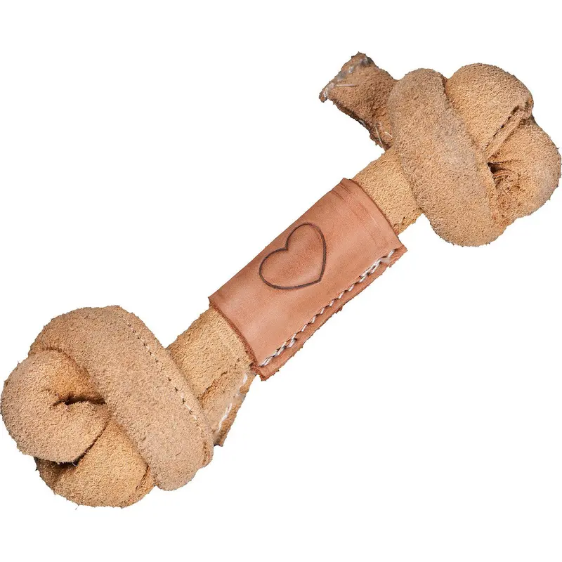 Huggle D Knot Nat Lthr Bn Sm