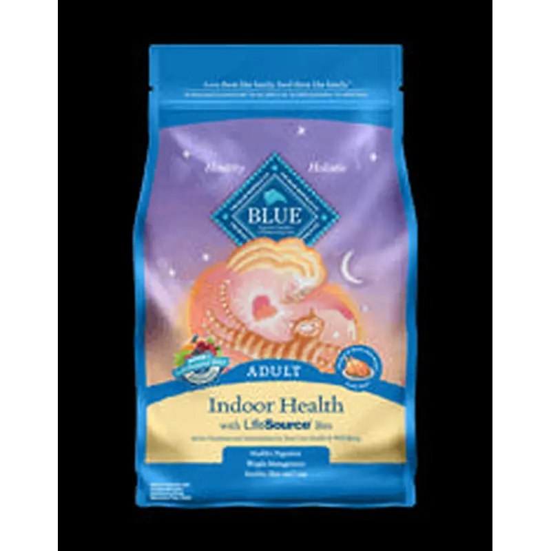 Blue Buffalo Chicken & Rice Indoor Health Dry Cat Food 15lb