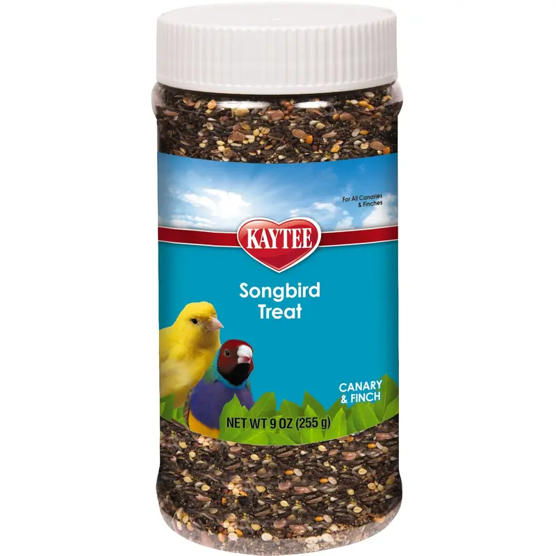 Kaytee Songbird Treat Jar - Canary & Finch 9 oz
