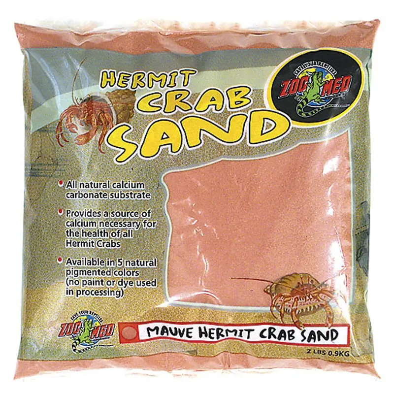 Zoo Med Hermit Crab Sand Mauve 2 lb