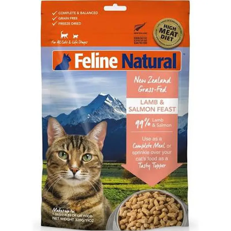 K9 Naturals Cat Freeze-dried Lamb Salmon 11oz 