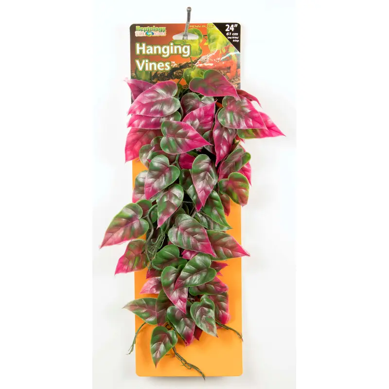 Penn-Plax Reptile Vine Green, Red 24 in