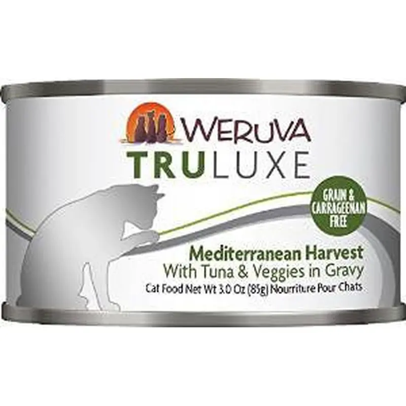 Weruva Truluxe Mediterranean Harvest W/veggies Cat 24/3oz. 