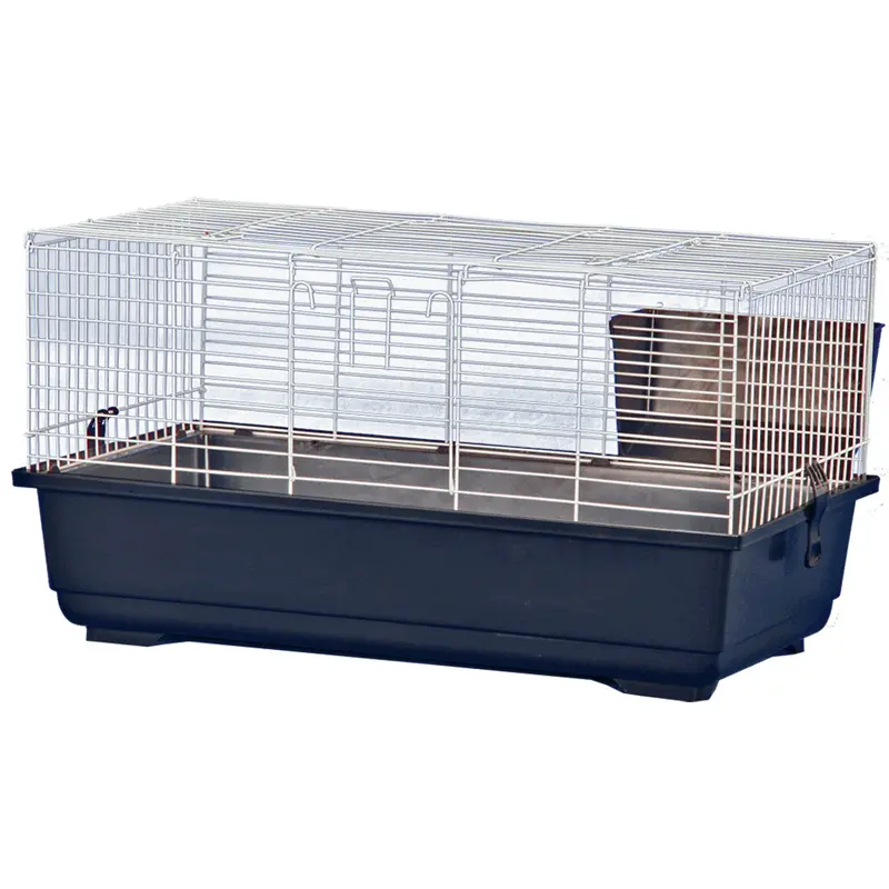 A & E Cages Rabbit Cage Blue 24 inches X 13 inches X 13 inches