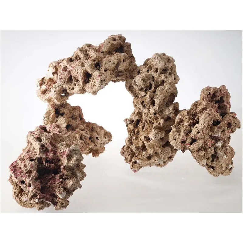 CaribSea Moani Dry Live Rock Tan 40 lb