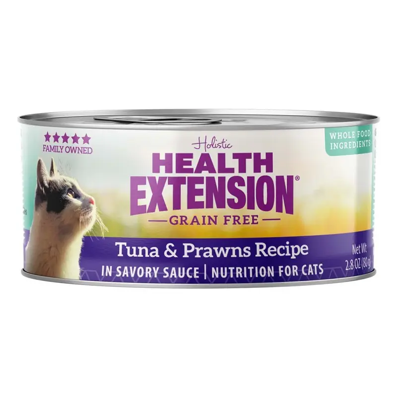 Health Extention Gf Tna/prawn Can Cat 24/2.8z