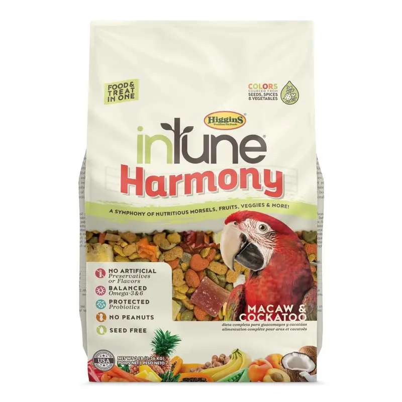 Higgins inTune Harmony Macaw 3lb 