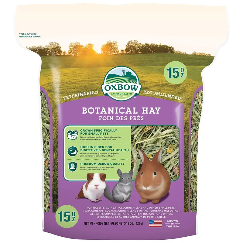 Oxbow Botanical Hay Small Mammal Food 15oz