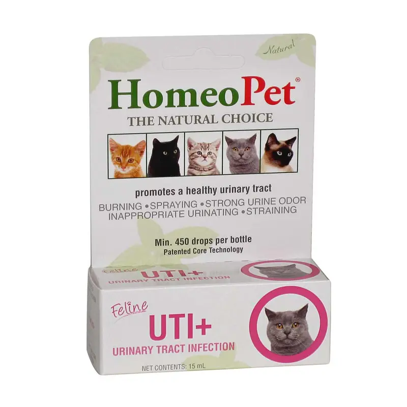 HomeoPet Feline UTI+ Cat Drops 15 ml