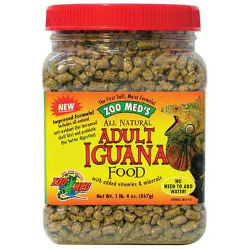 Zoo Med All Natural Adult Iguana Dry Food 10 oz