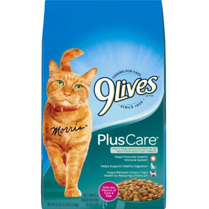9Lives Plus Care Dry Cat Food 3.15lb