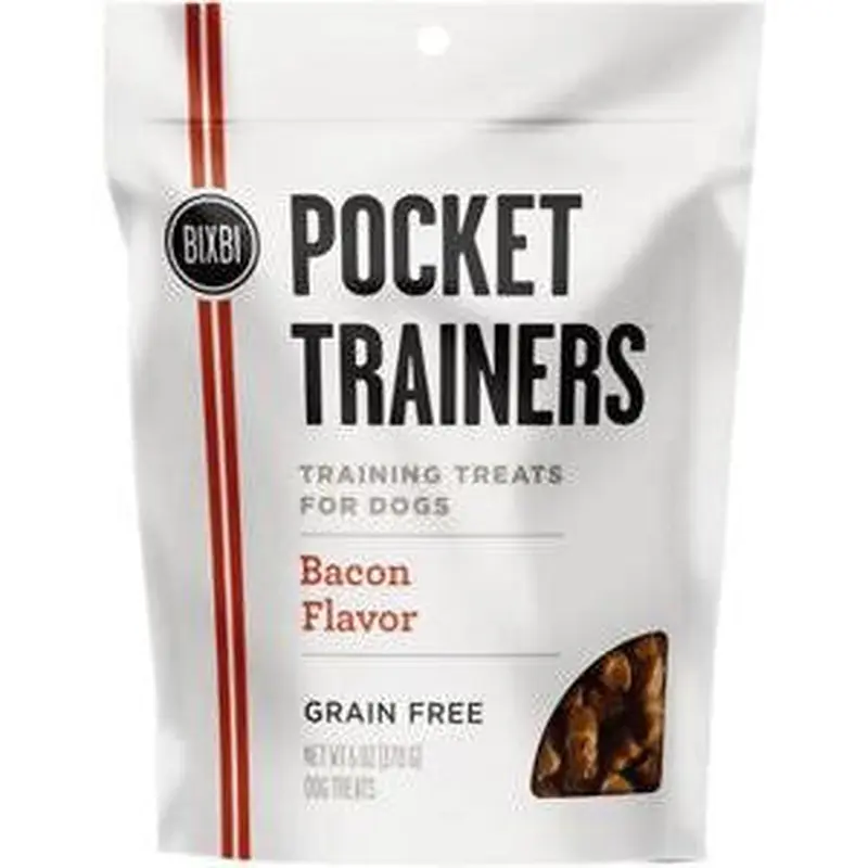 Bixbi Dog Pocket Trainers Bacon 6oz 