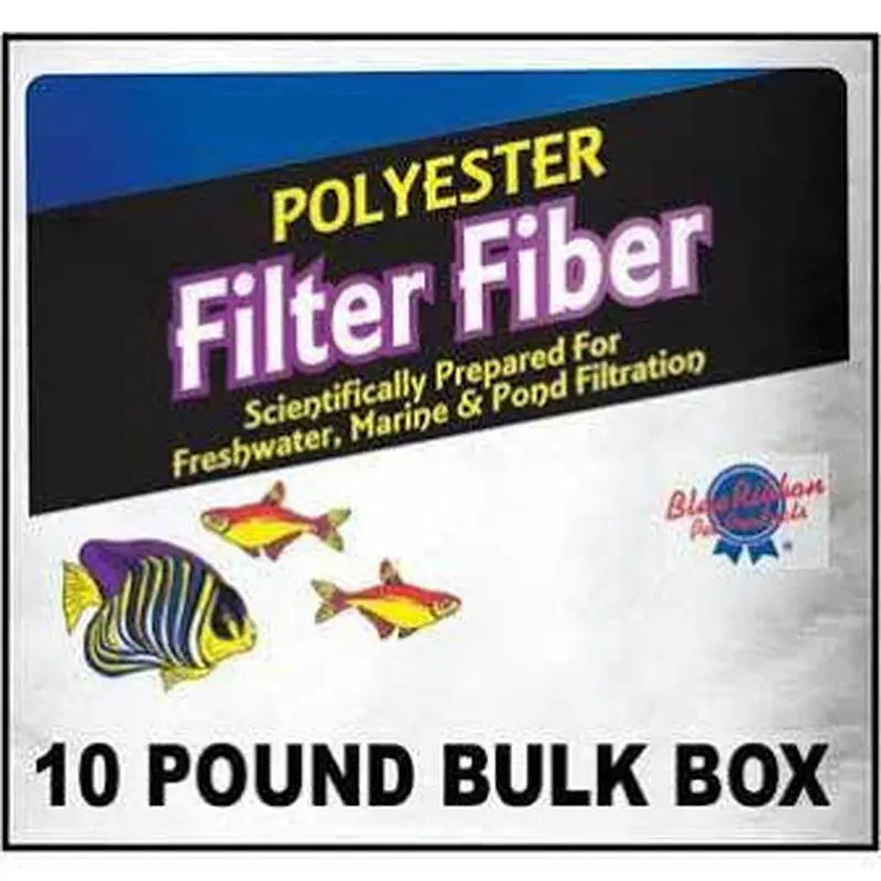 Blue Ribbon Polyester Filter Fiber 10lb Bulk Box 