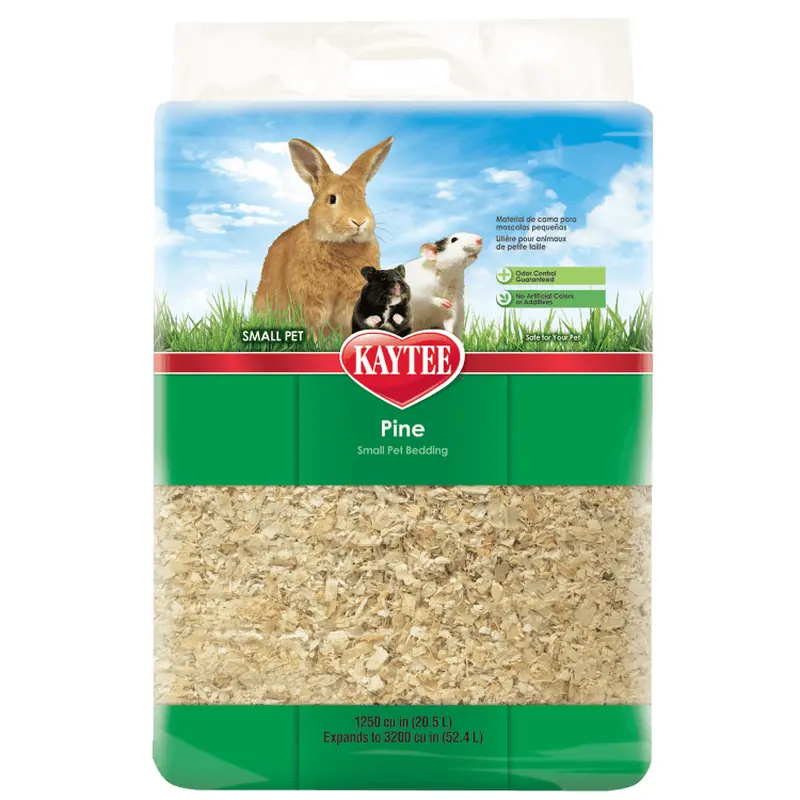 Kaytee Small Animal Pine Pet Bedding & Litter, 52.4 Liters