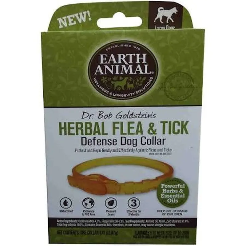 Earth Animal Dog Flea & Tick Collar Large 