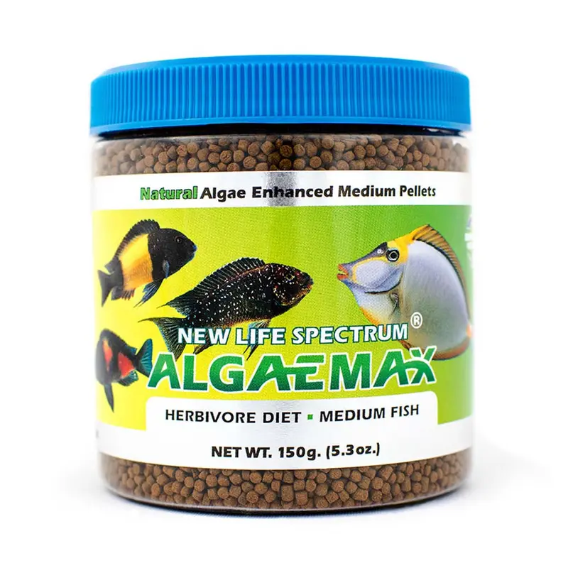 New Life Spectrum Algaemax Sinking Pellets Fish Food 5.3oz MD