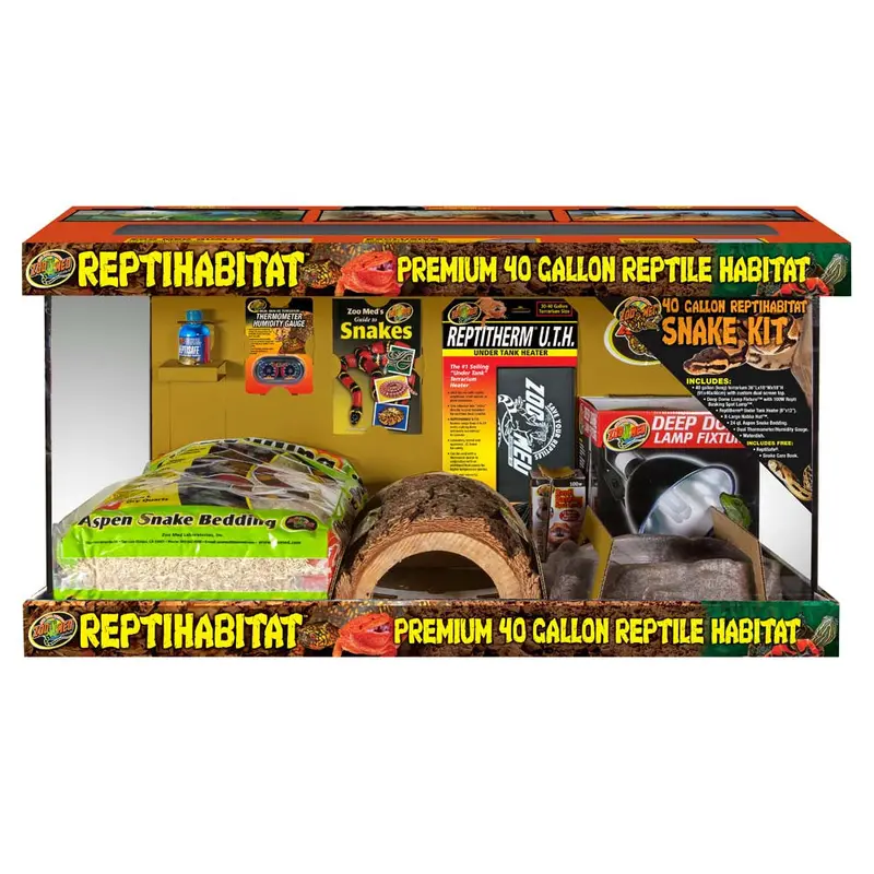 Zoo Med ReptiHabitat Snake Kit 40 gal.
