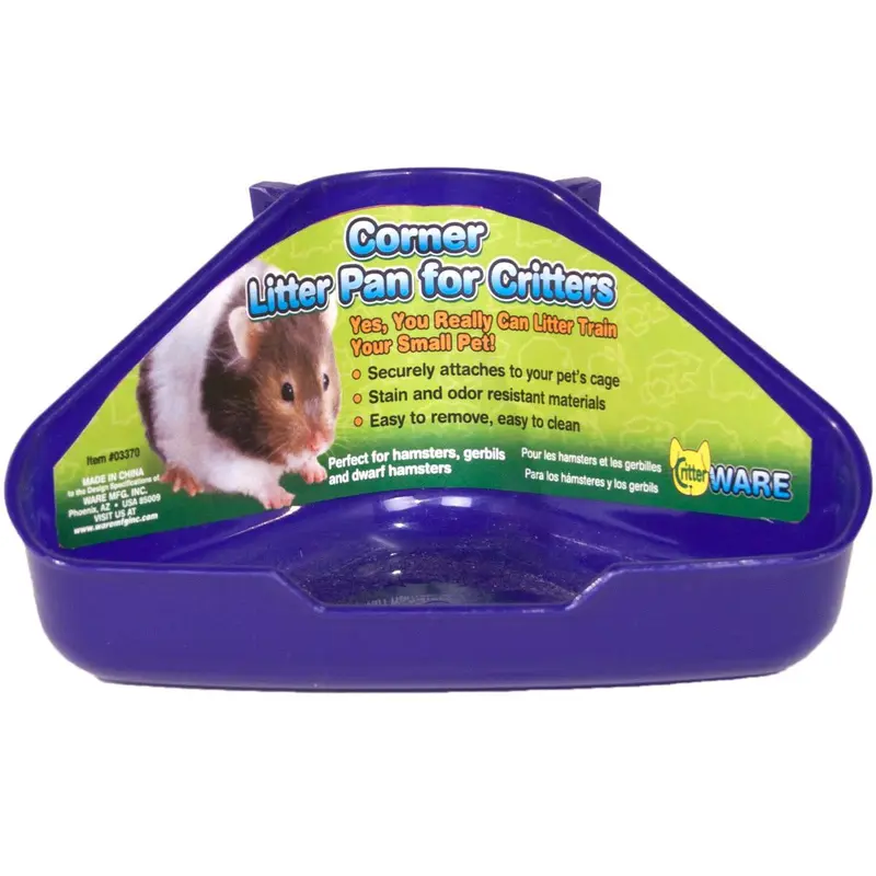 Ware Corner Litter Pan for Critters