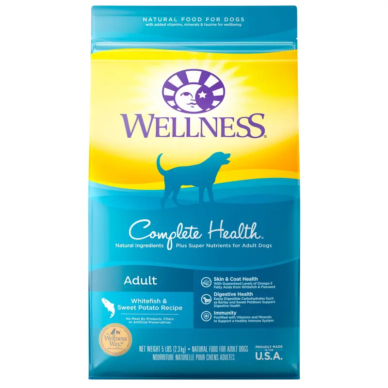 Wellness Whitefish & Sweet Potato Dry Dog Food 15lb