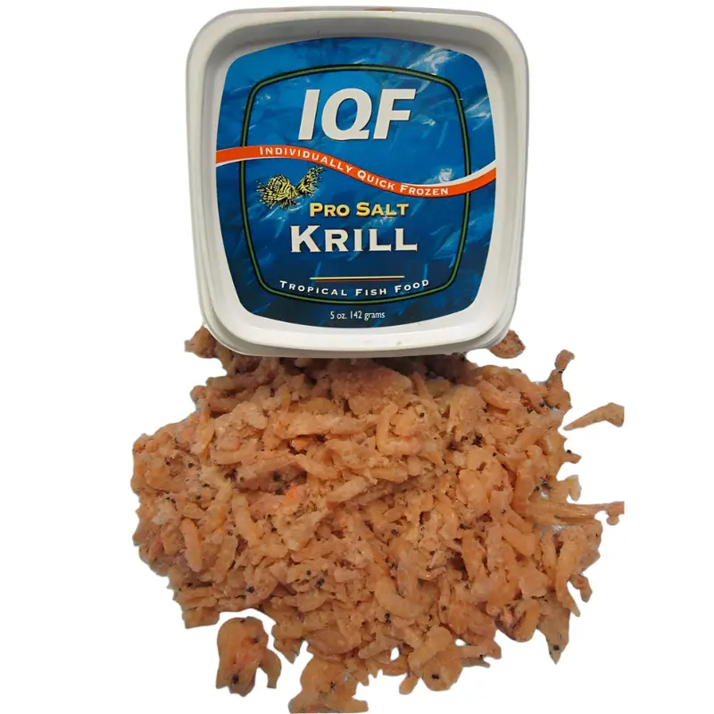 Pro Salt Krill IQF-Individually Quick Frozen Fish Food 5 oz SD-5