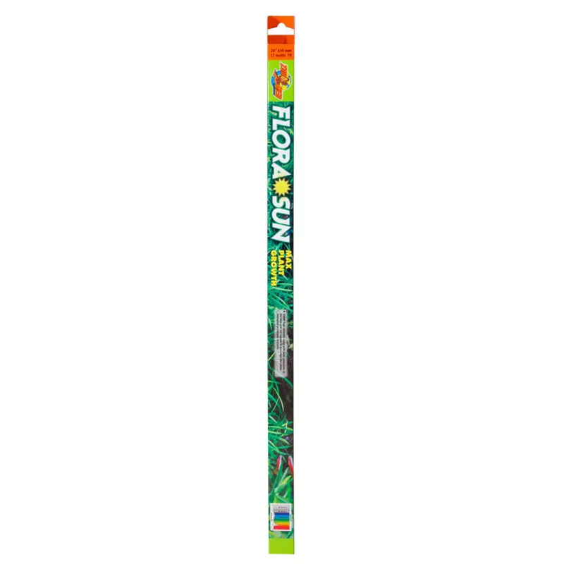 Zoo Med Flora Sun Maximum Plant Growth T8 Lamp White 24 in
