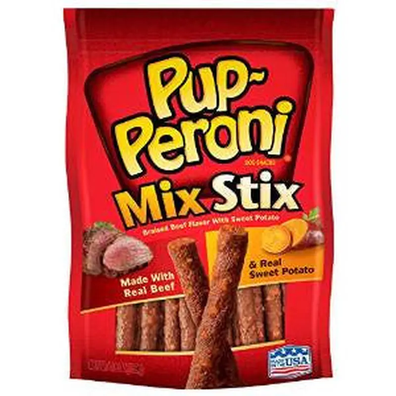 Pupperoni Mix Stix Beef/Sweet Potato 8/5.6 oz. 