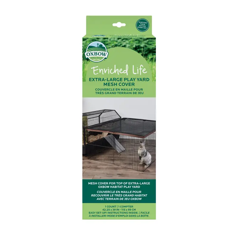 Oxbow Animal Health Enriched Life Play Yard Mesh Cover XL