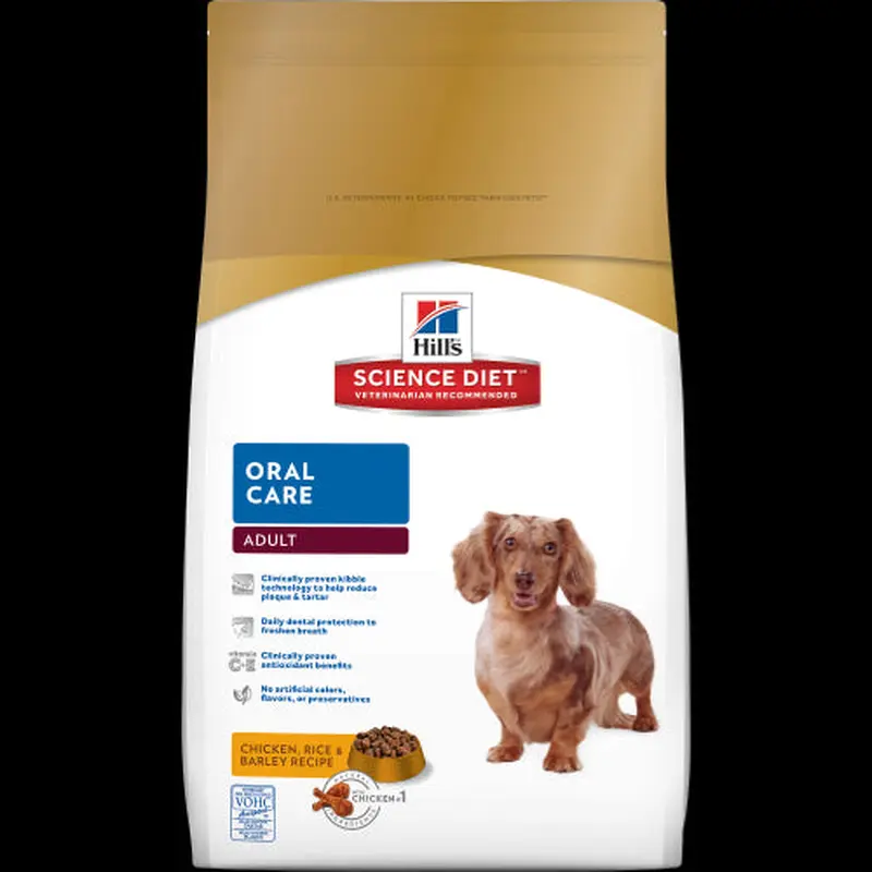 Science Diet Oral Care Adult Dry Dog Food 4lb