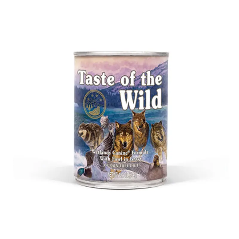 Taste of the Wild Wetlands Canine Formula with Fowl in Gravy 13.2oz