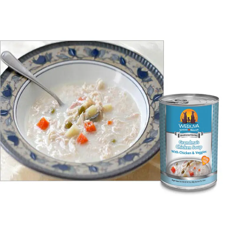 Weruva Grandma's Chicken Soup with Chicken & Veggies 5.5oz