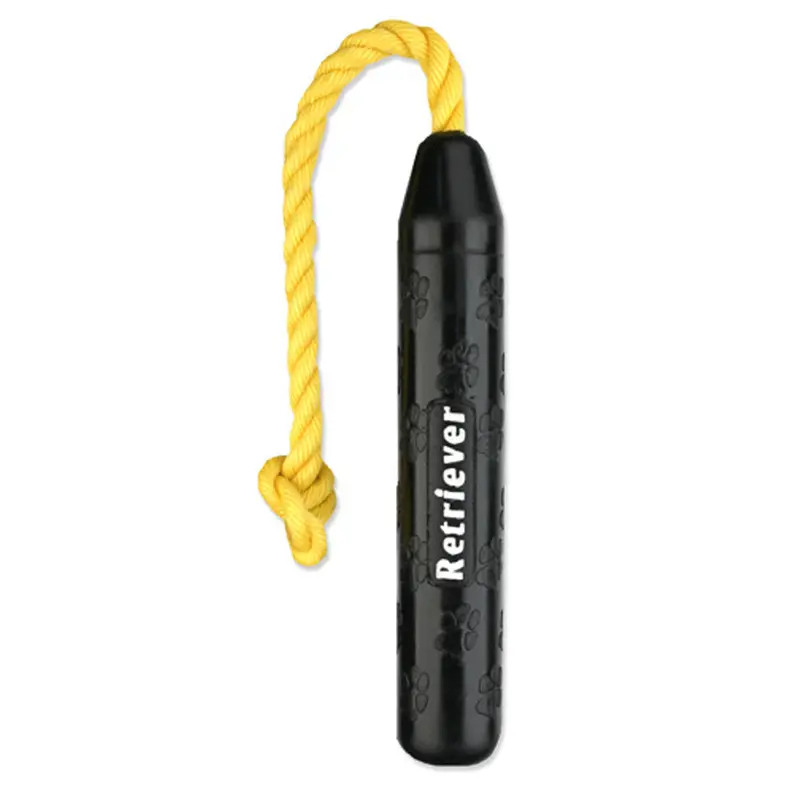 Mammoth TireBiter Retriever w/Poly Rope Dog Toy Multi-Color 11 in