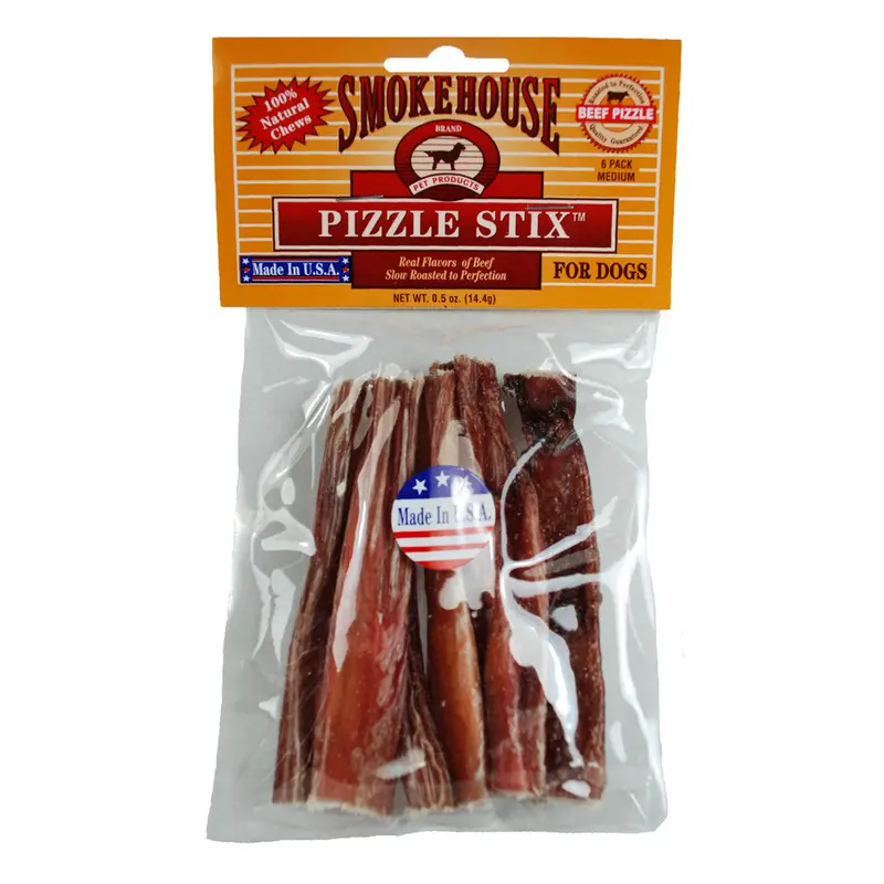 Smokehouse USA Made Beefy Sticks Dog Treats 4 in 6 pk