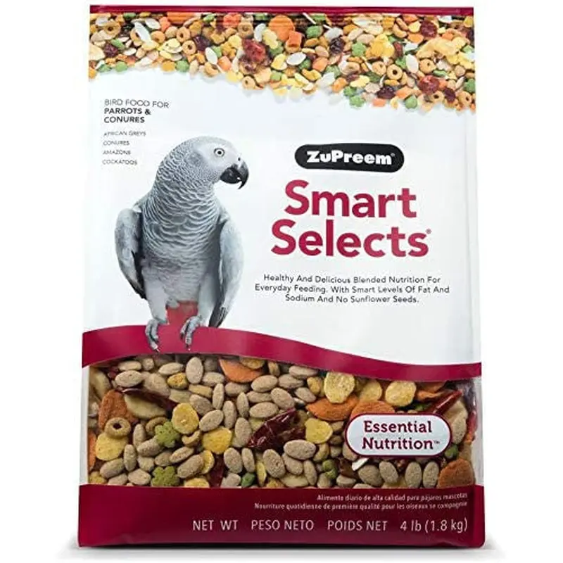 ZuPreem Smart Selects Bird Food Parrots & Conures 4 lb