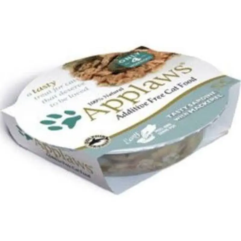 Applaws Cat Sardine & Mackerel Peel Top Dish 10 2.12oz