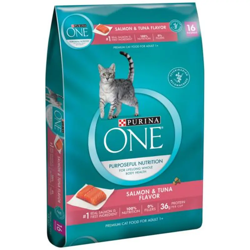 Purina One Tender Select Salmon & Tuna Cat 16 lb 
