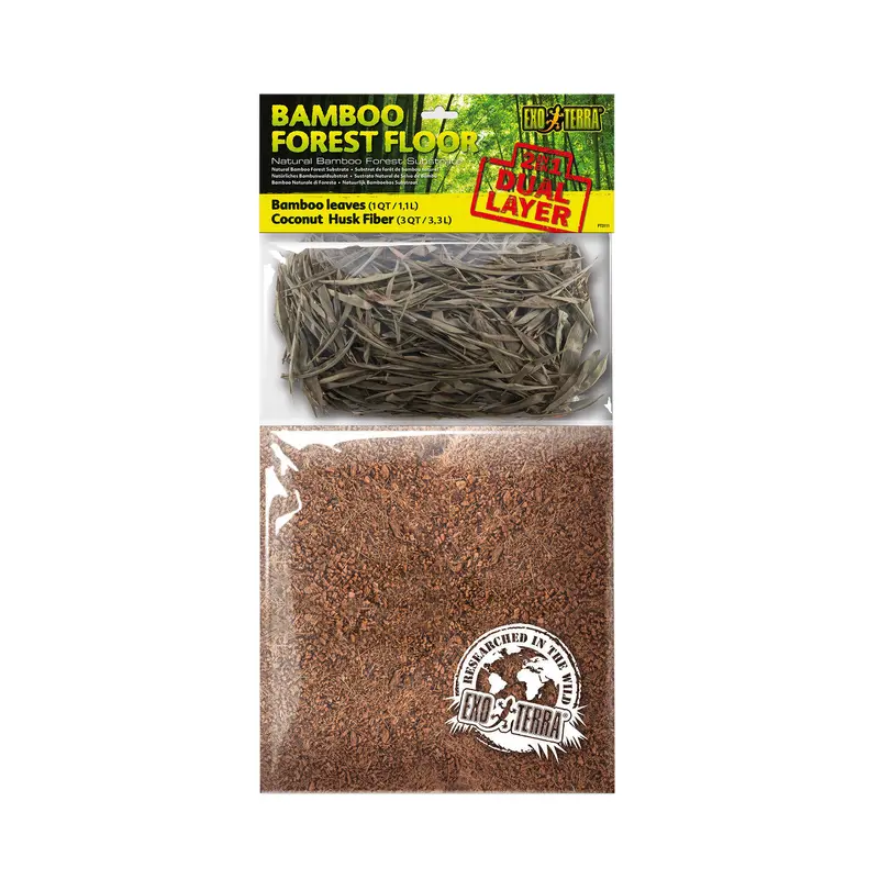 Exo Terra Bamboo Forest Floor Substrate, 4 qt